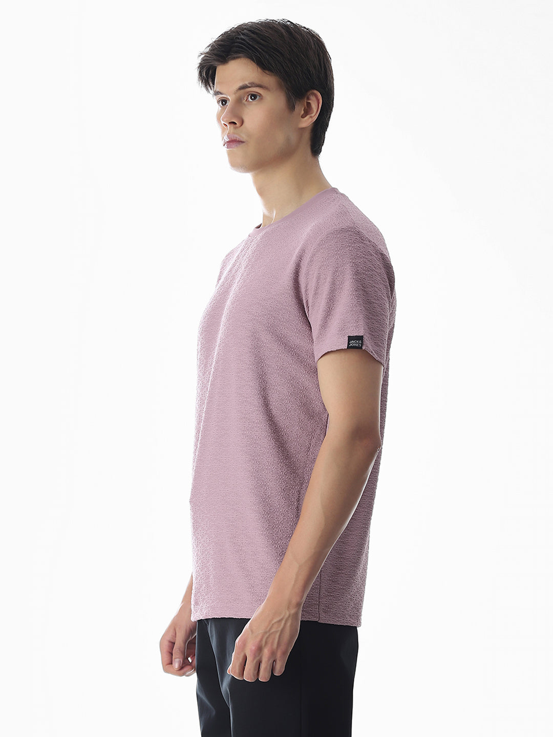 Jacquard Stretch T-shirt
