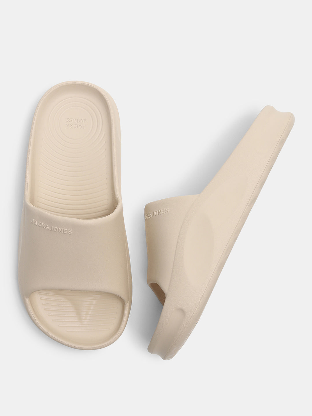 Beige Moulded Pool Sliders