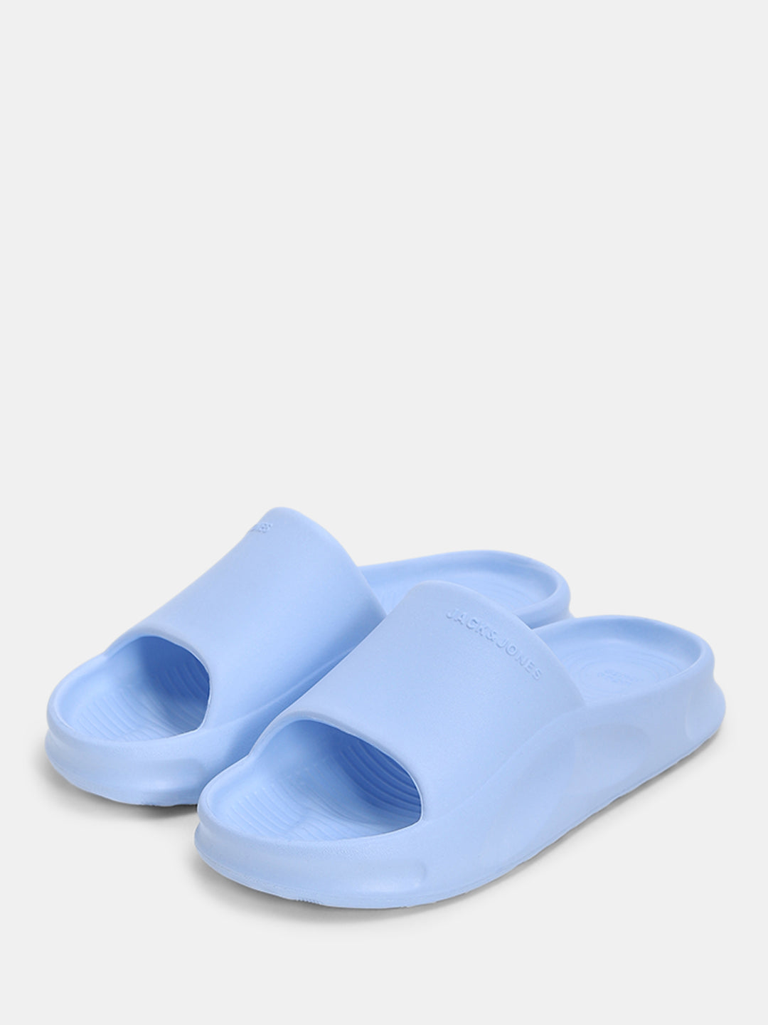 Blue Upper Foamed Moulded Pool Sliders