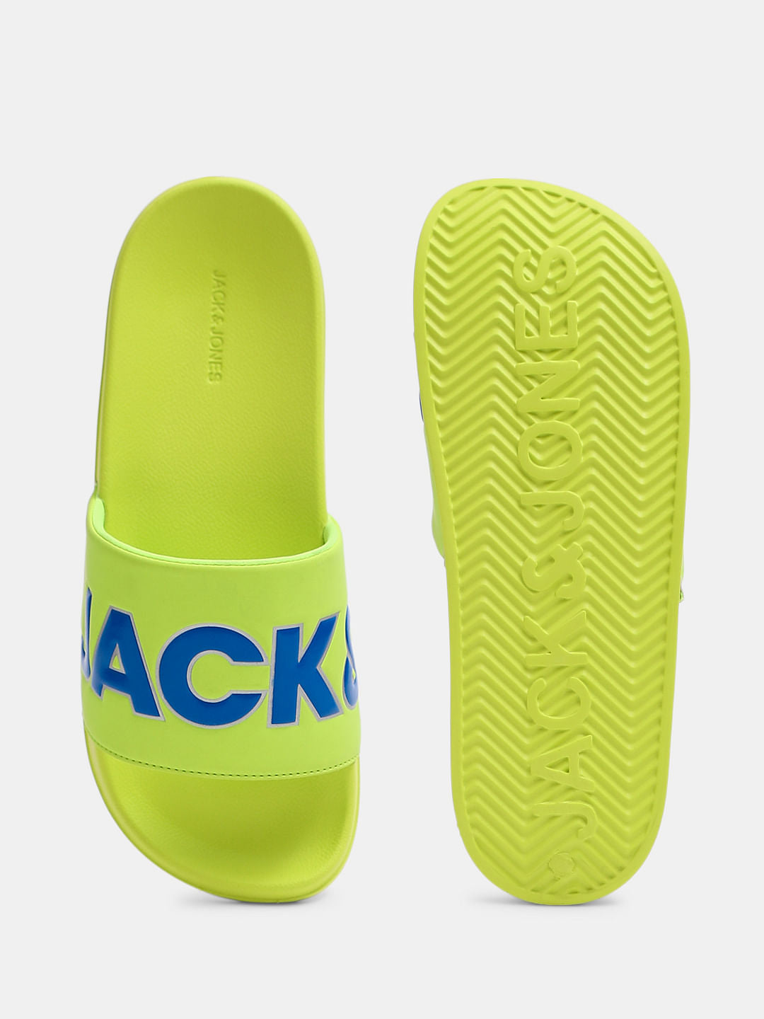 Green Contrast Logo Pool Sliders