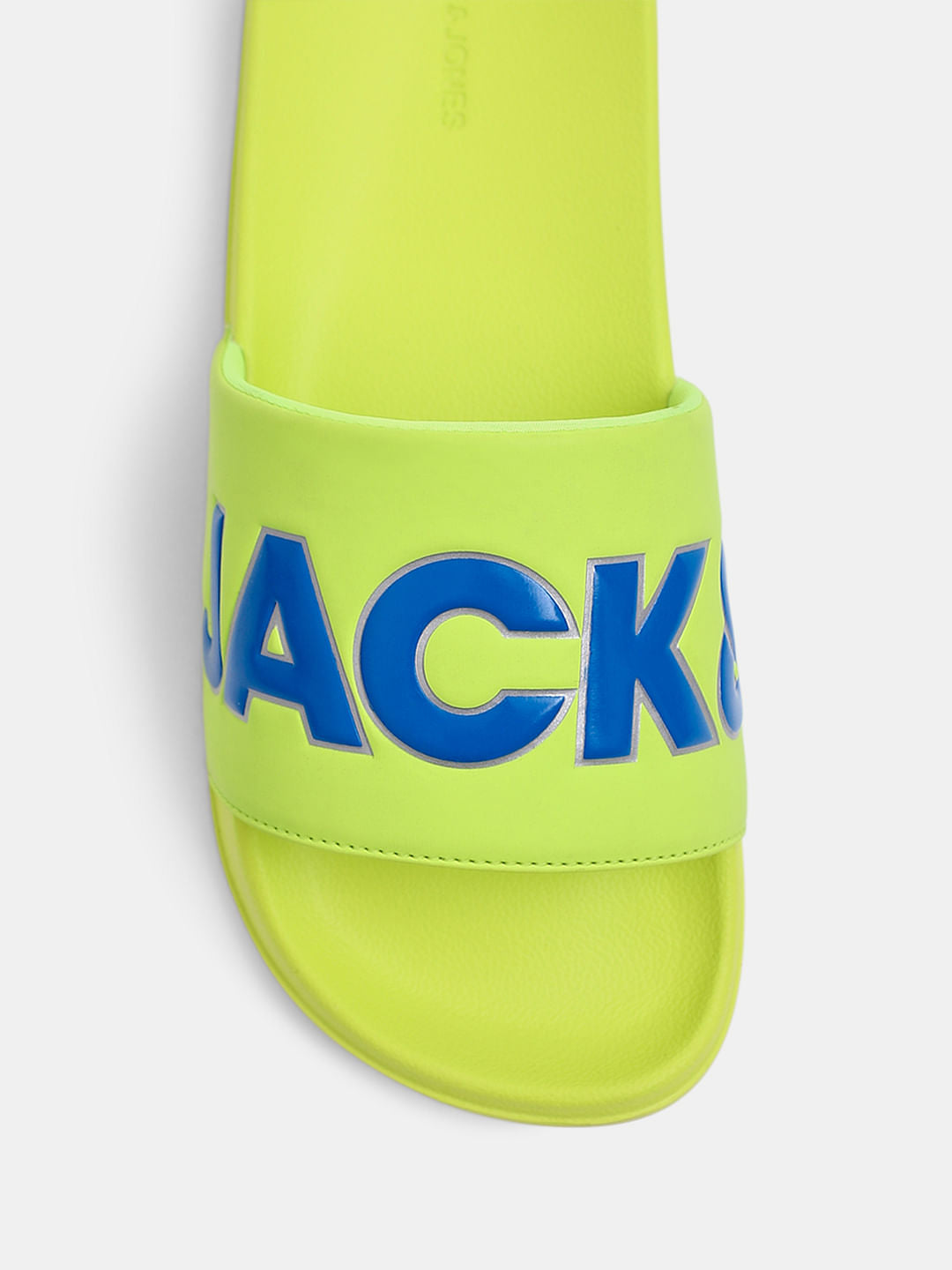 Green Contrast Logo Pool Sliders