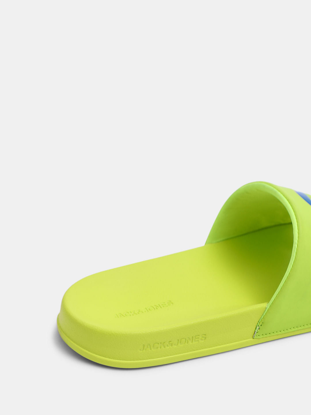 Green Contrast Logo Pool Sliders