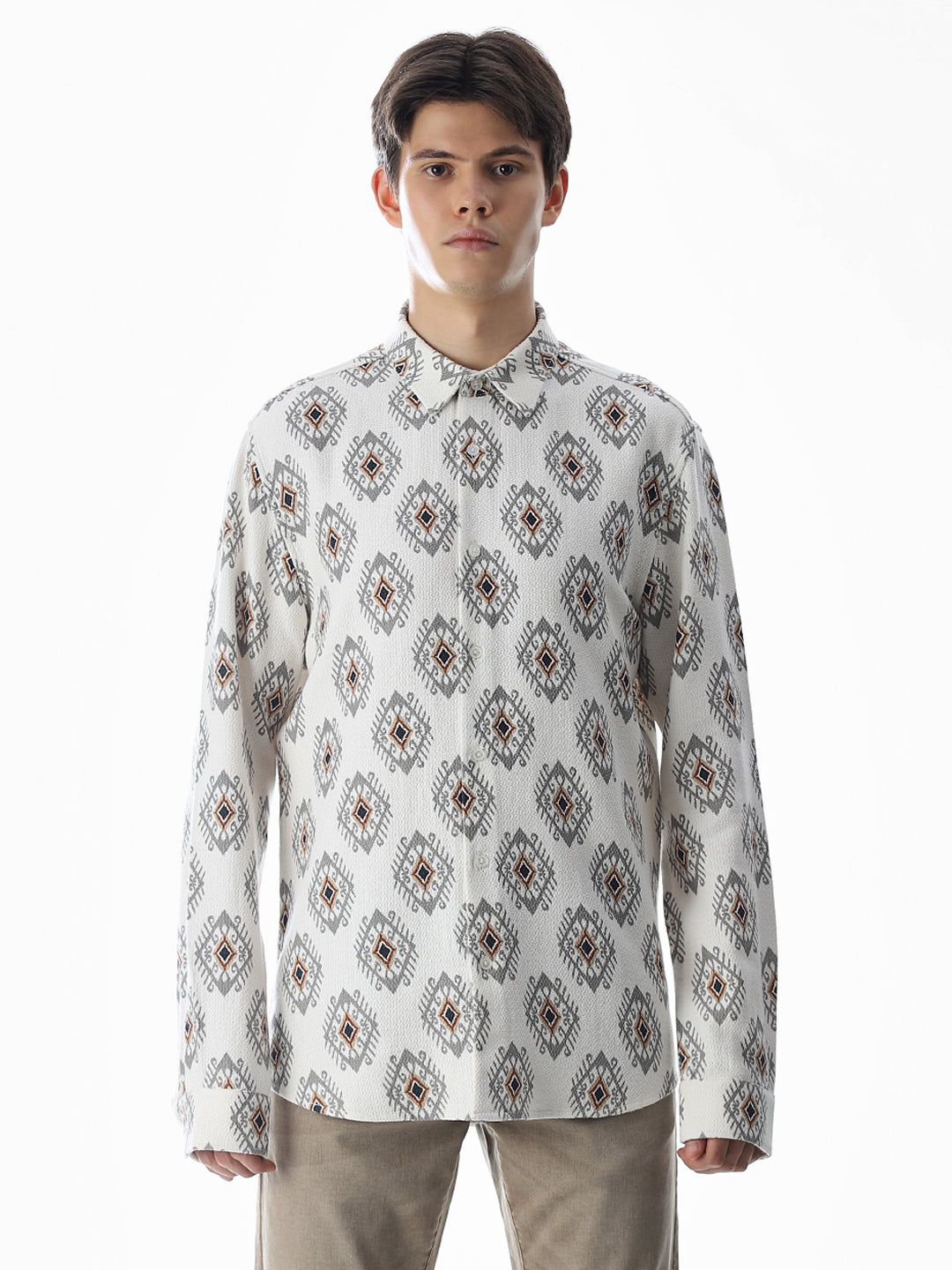 Printed Slim Fit Shirt