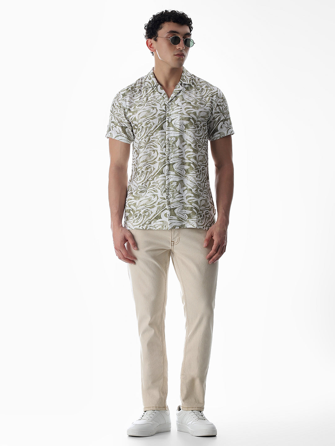 Printed Comfort Fit Shirt