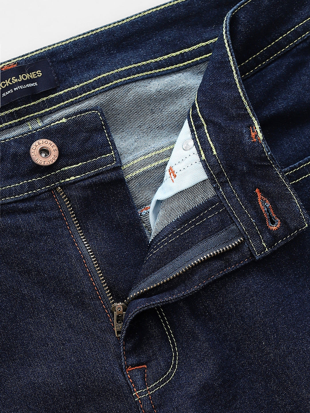 5 Pocket Ben Skinny Fit Jeans - Dark Blue