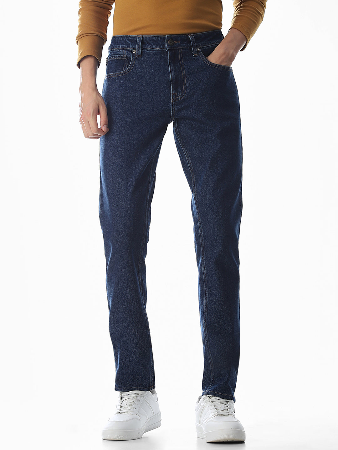 Glenn Slim Fit Jeans - Dark Blue