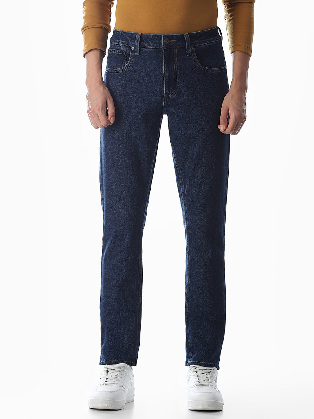 Glenn Slim Fit Jeans - Dark Blue