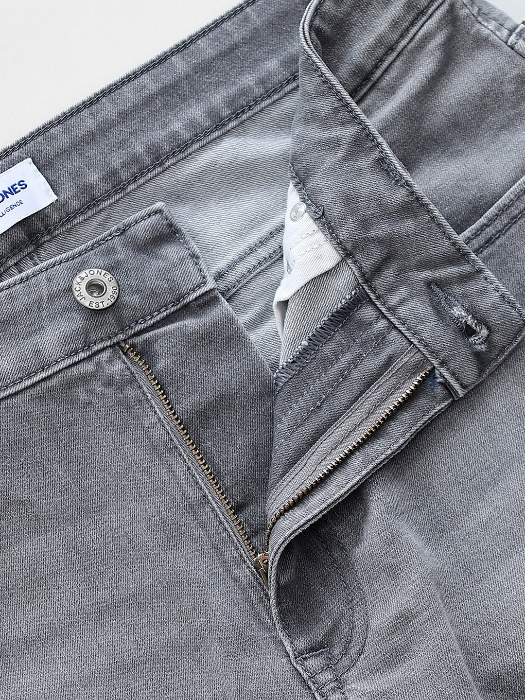 Glenn Slim Fit Jeans - Light Grey
