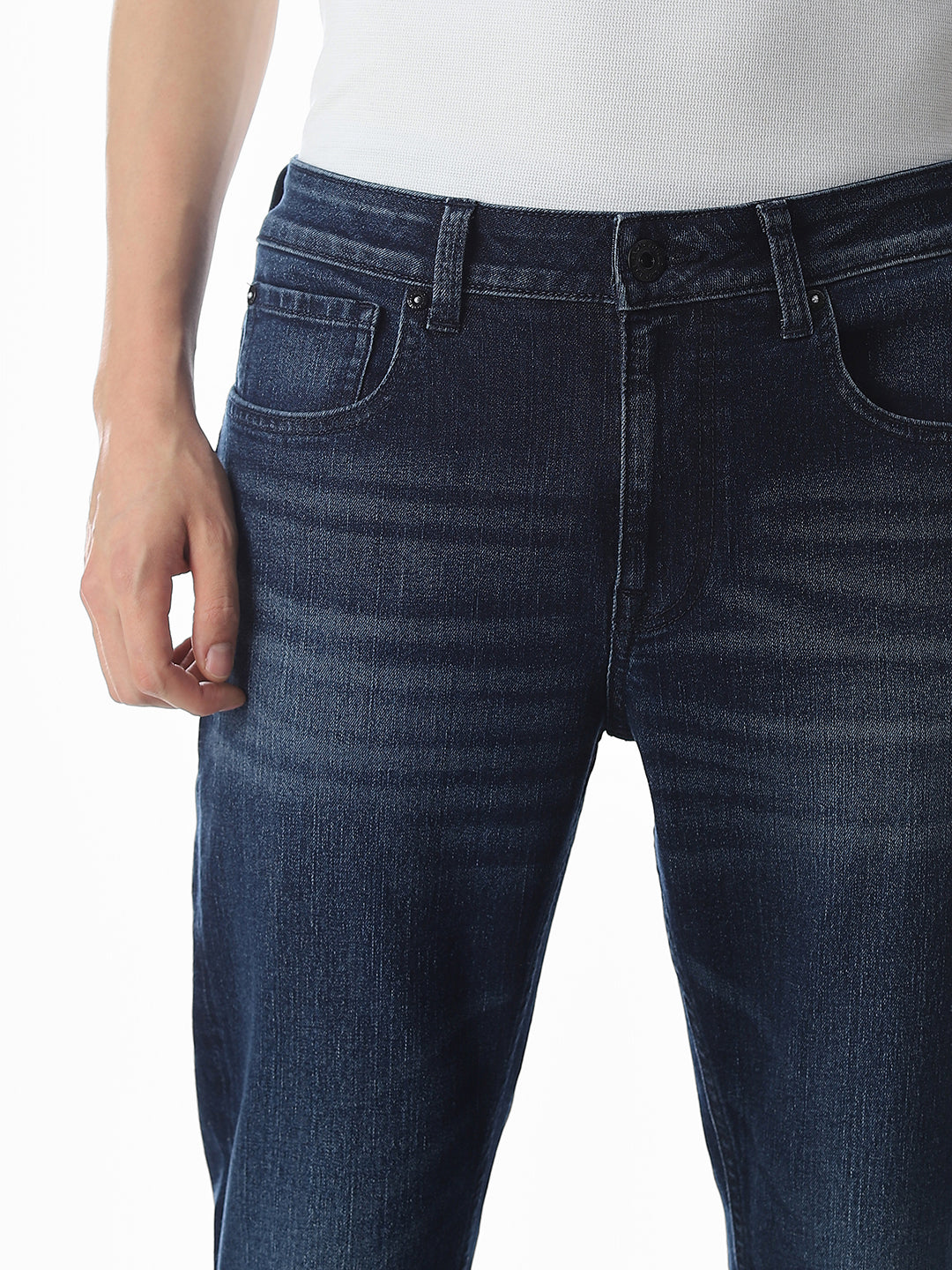 Clark Regular Fit Jeans - Dark Blue