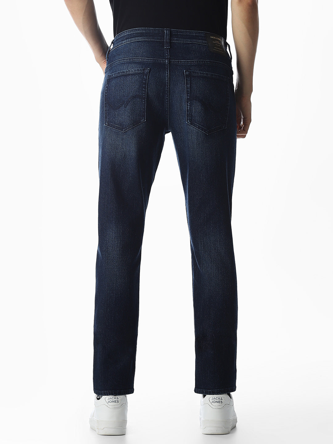 5 Pocket Glenn Slim Fit Jeans - Dark Blue