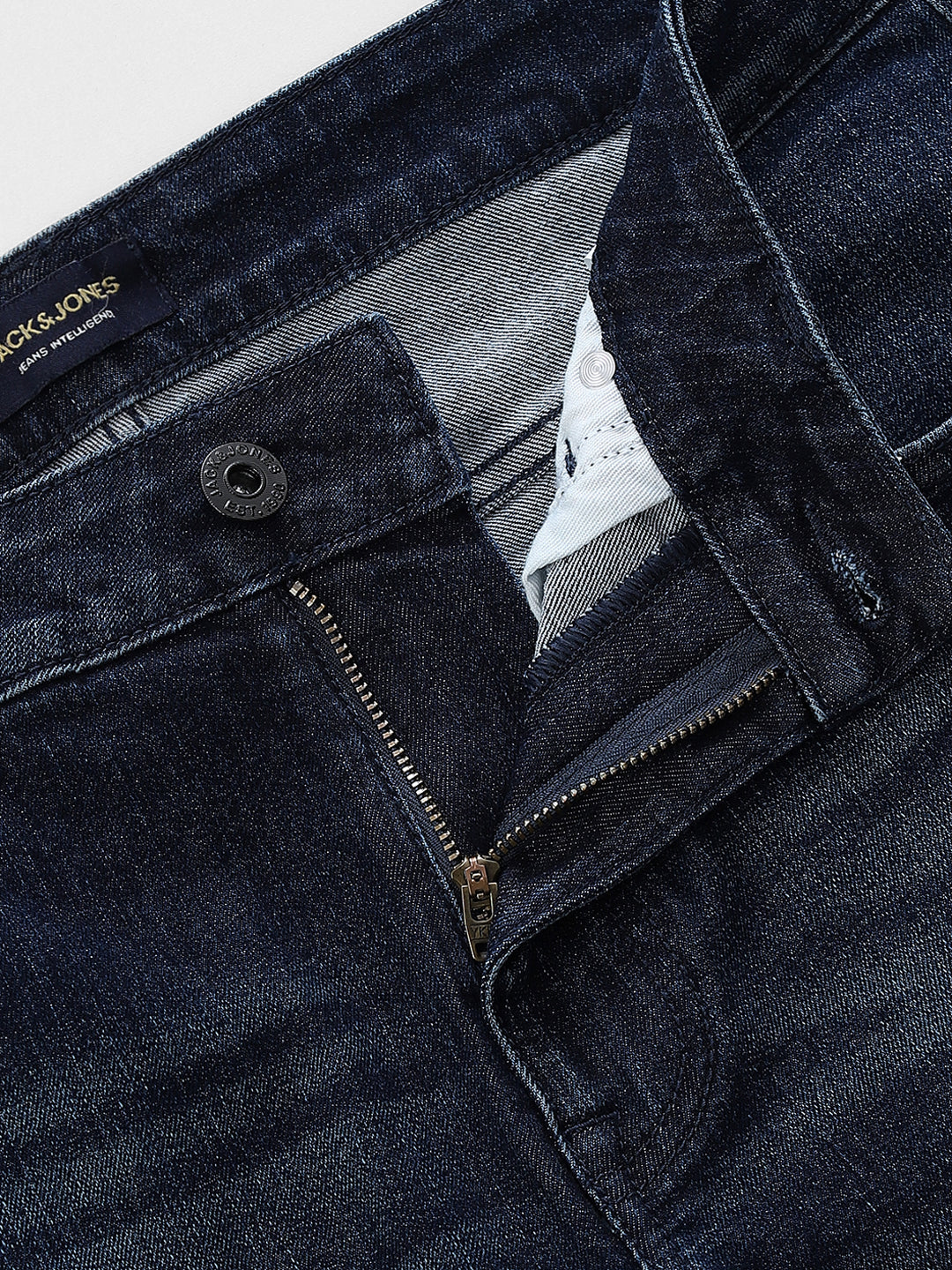 5 Pocket Glenn Slim Fit Jeans - Dark Blue