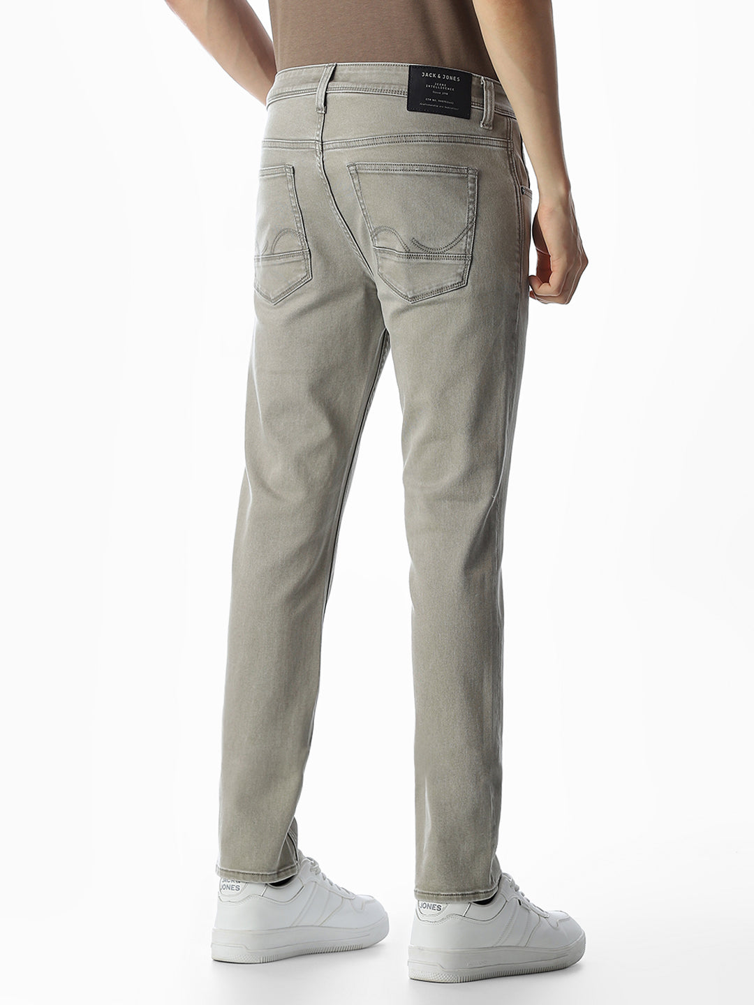 5 Pocket Grey Ben Skinny Jeans