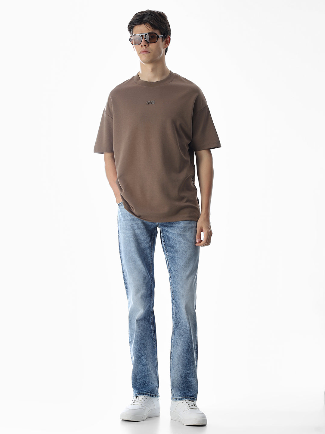 Heavily Washed Clark Regular Fit Jeans