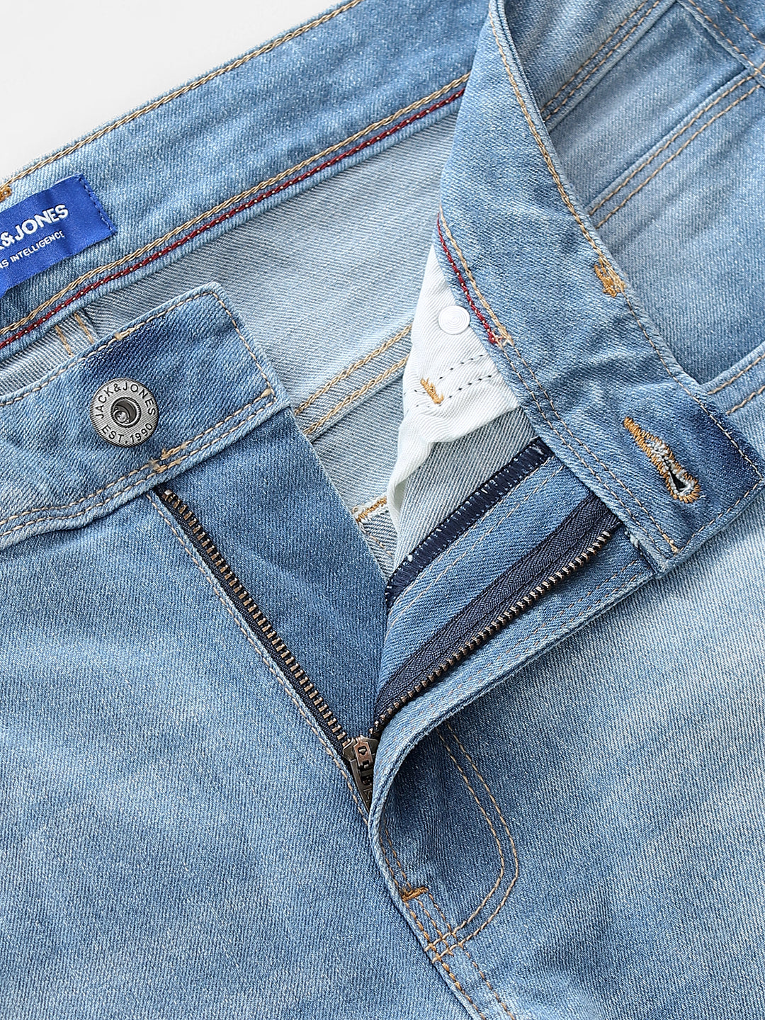 Light Blue Washed Clark Regular Fit Jeans