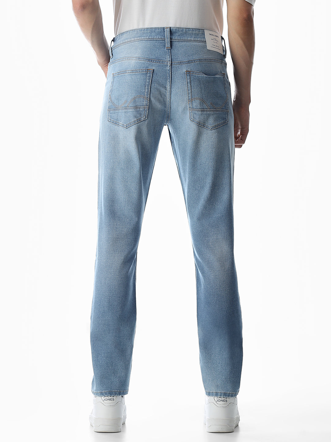 Washed Glenn Slim Fit Jeans - Light Blue