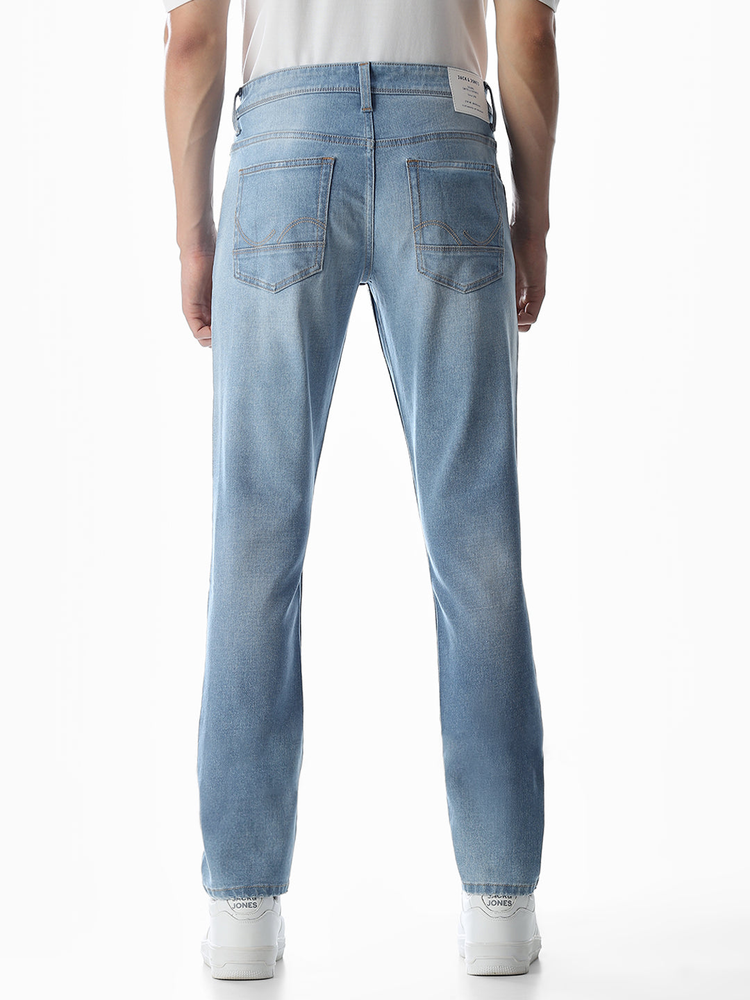 Washed Glenn Slim Fit Jeans - Light Blue