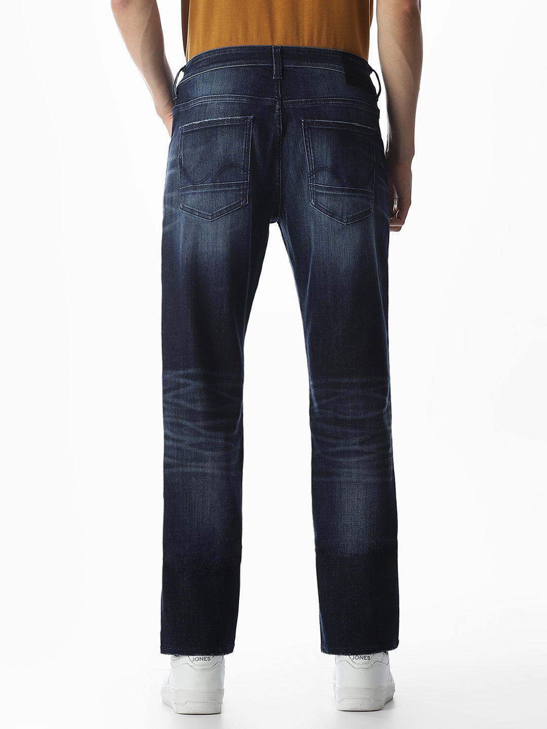 Dark Blue 5 Pocket Regular Fit Jeans