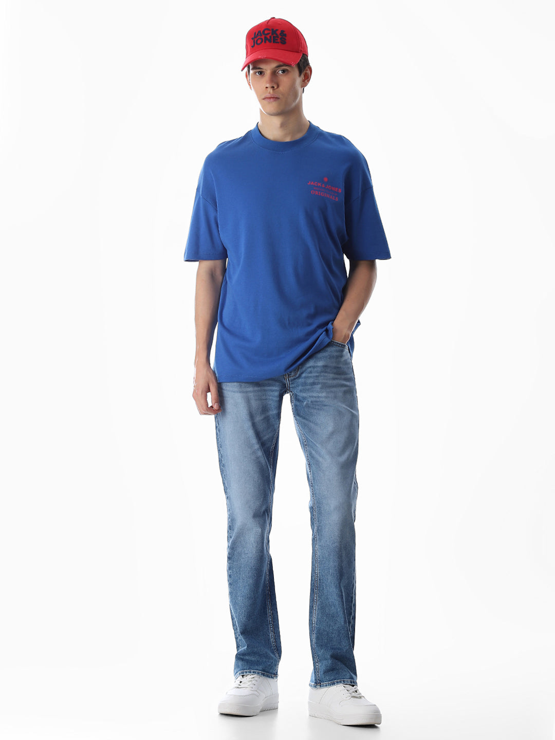 Clark Regular Fit Jeans - Medium Blue