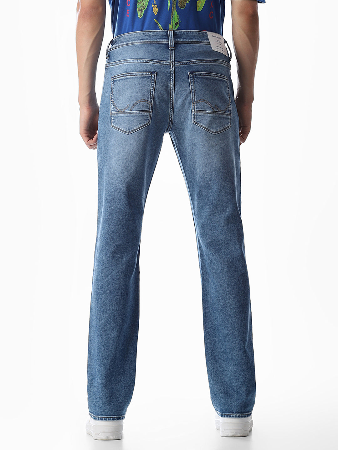 Clark Regular Fit Jeans - Medium Blue