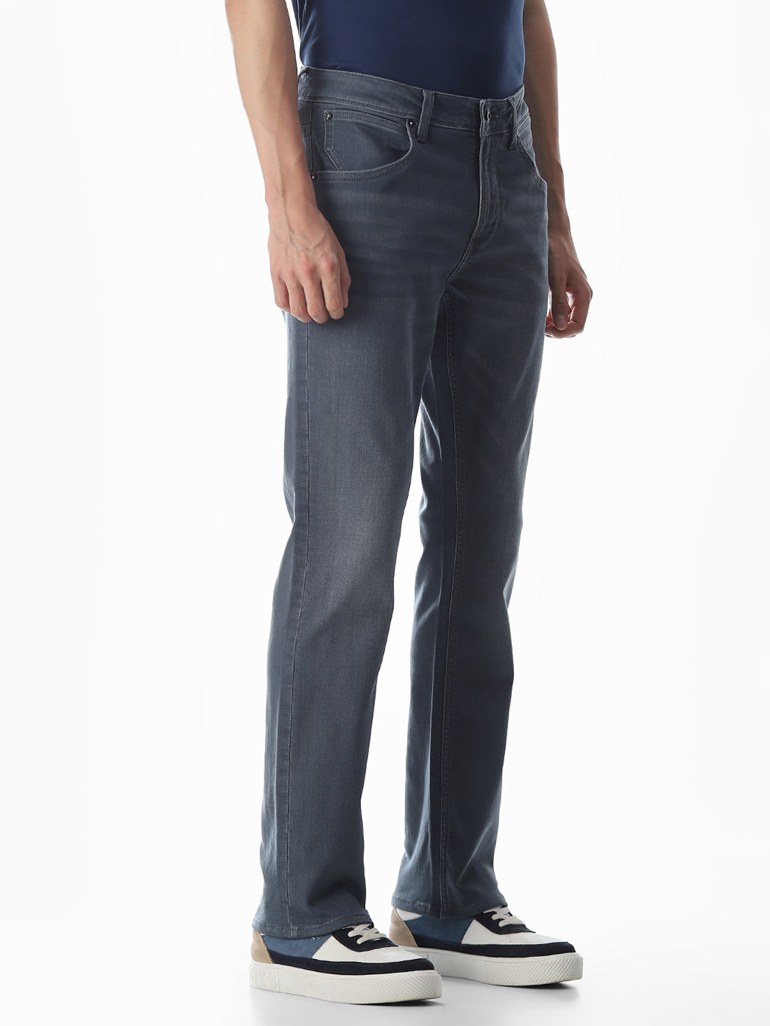 Clark Regular Fit Jeans - Grey