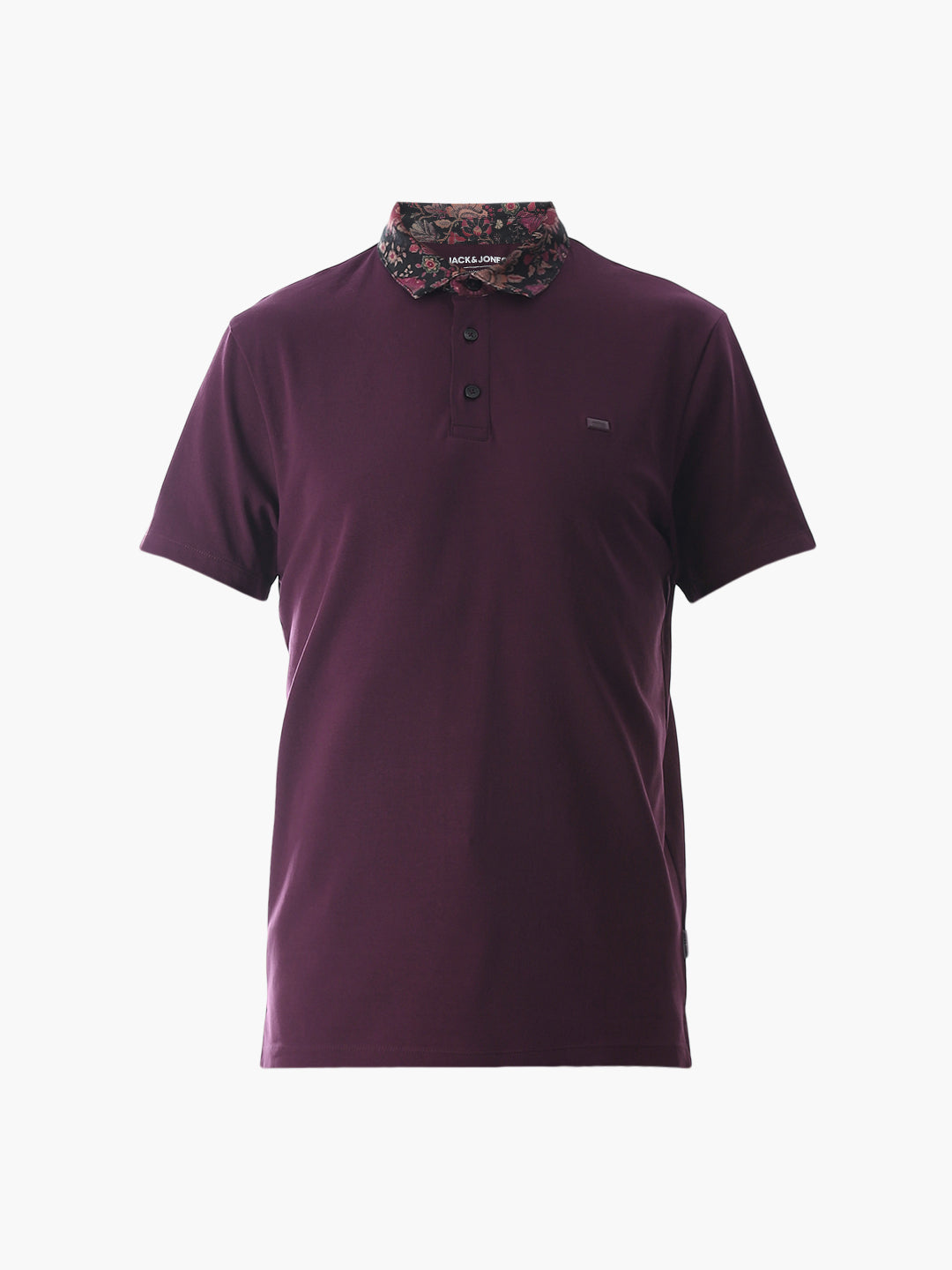 Printed Collar Regular Fit Polo