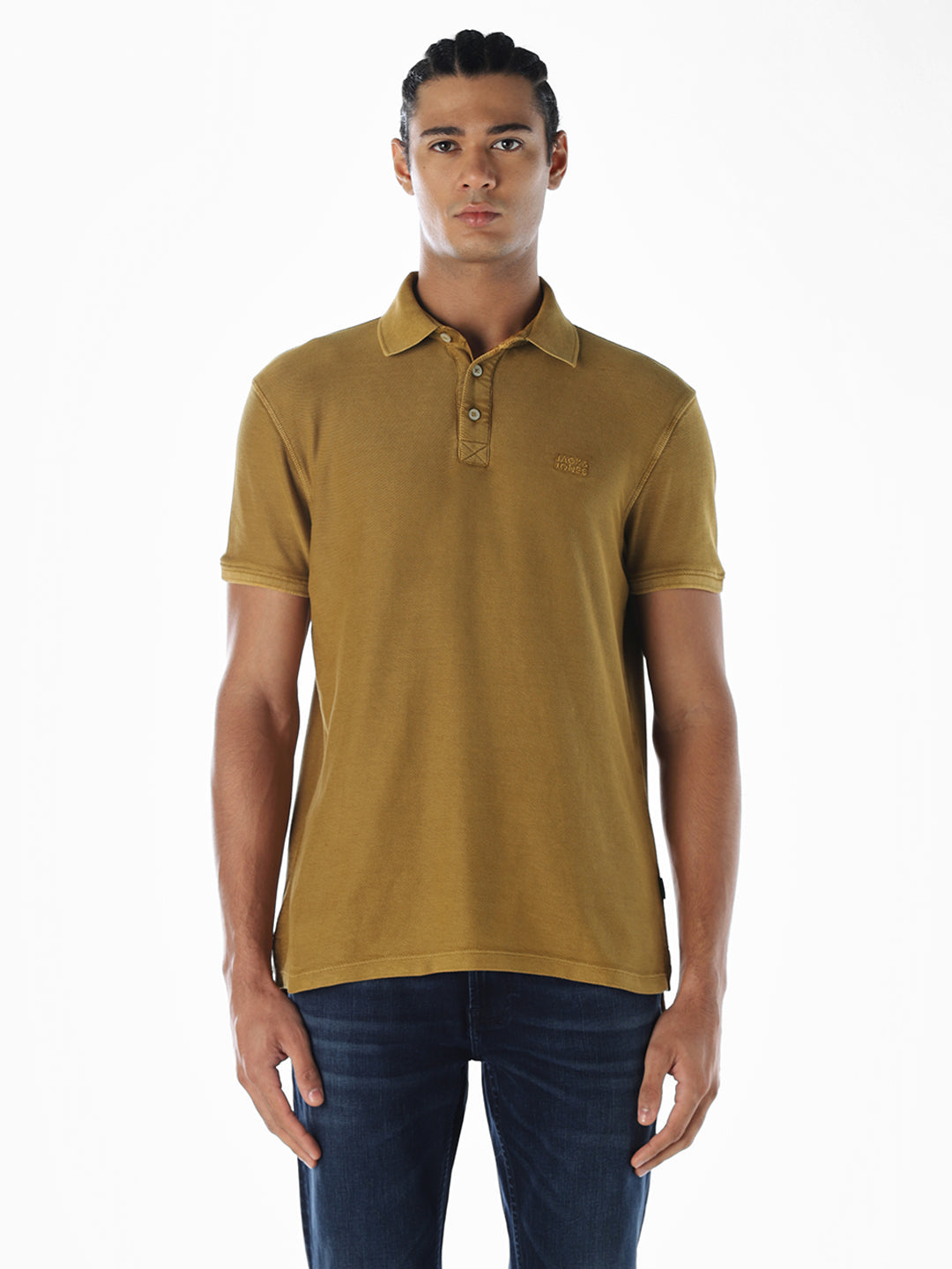 Acid Washed Brown Polo