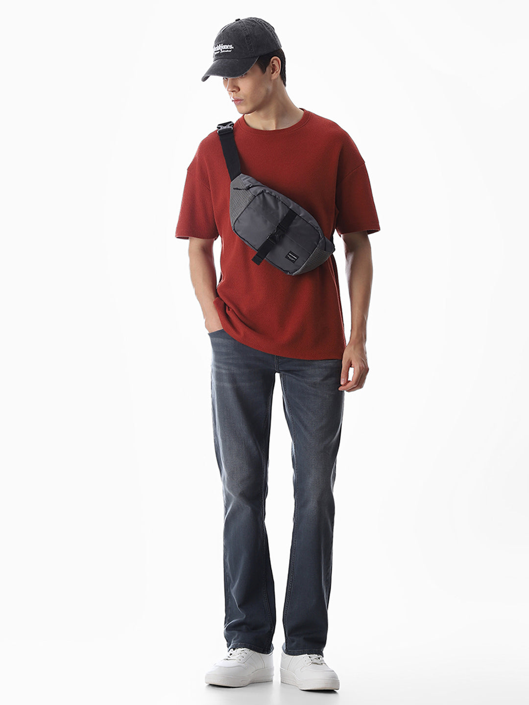 Clark Regular Fit Jeans - Dark Grey