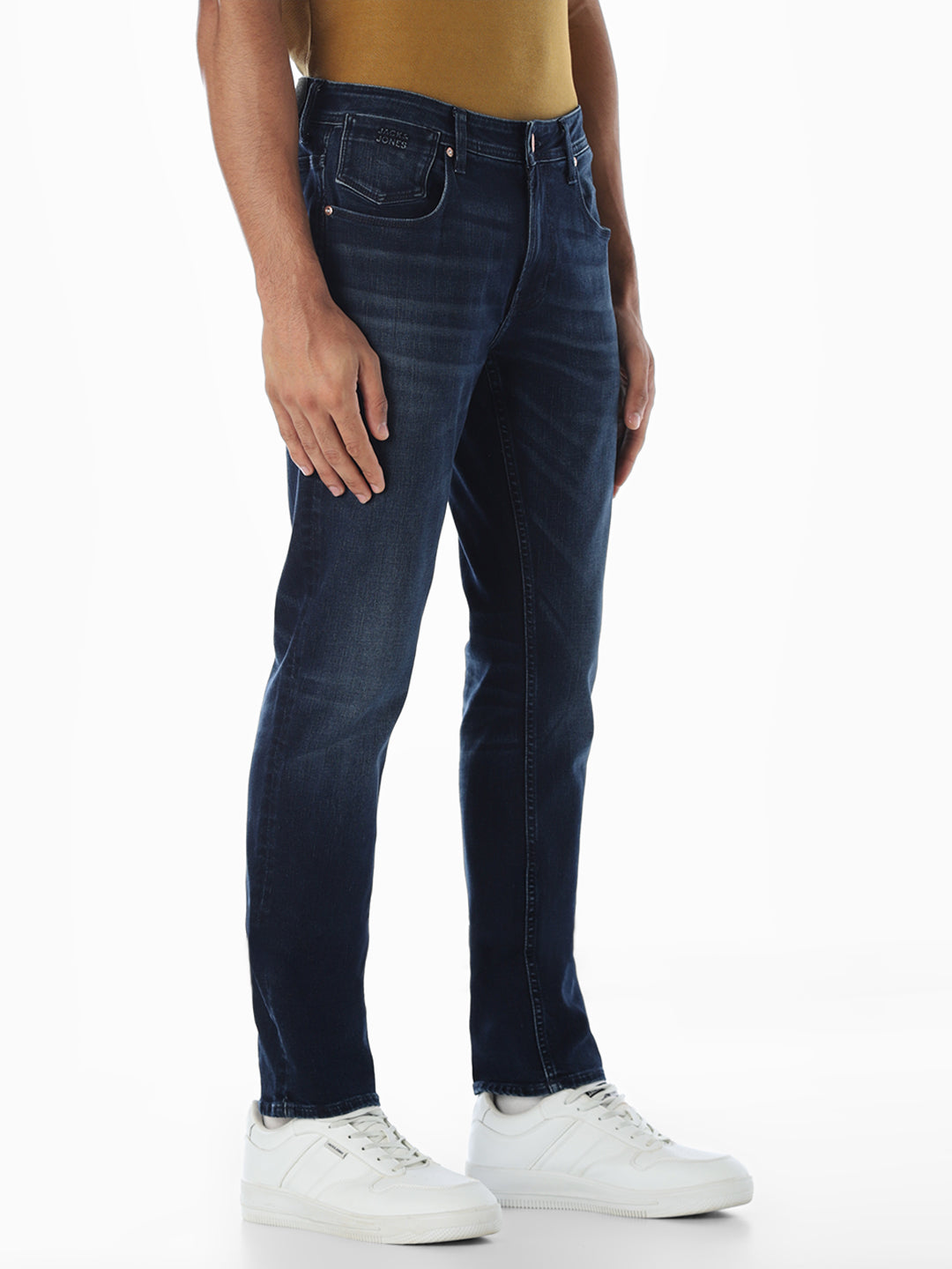 5 Pocket Dark Blue Skinny Jeans