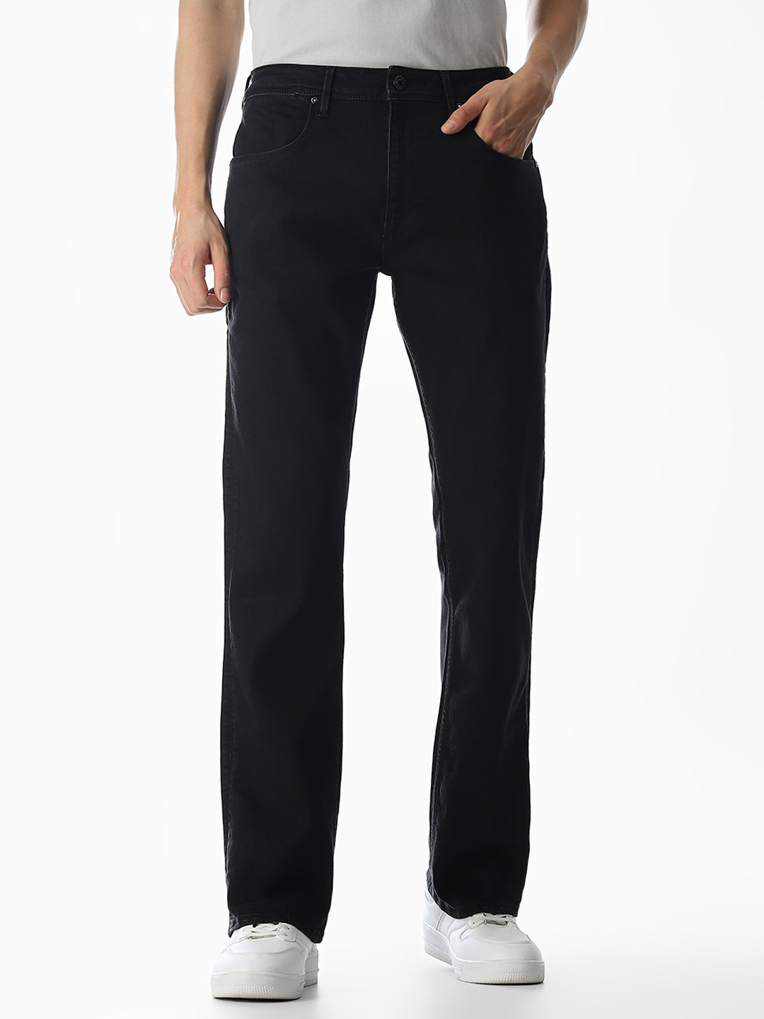 High Rise Cliff Bootcut Jeans