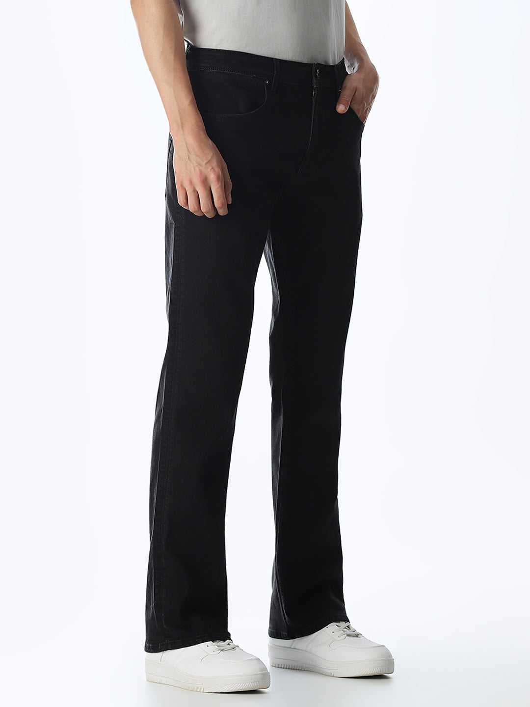 High Rise Cliff Bootcut Jeans