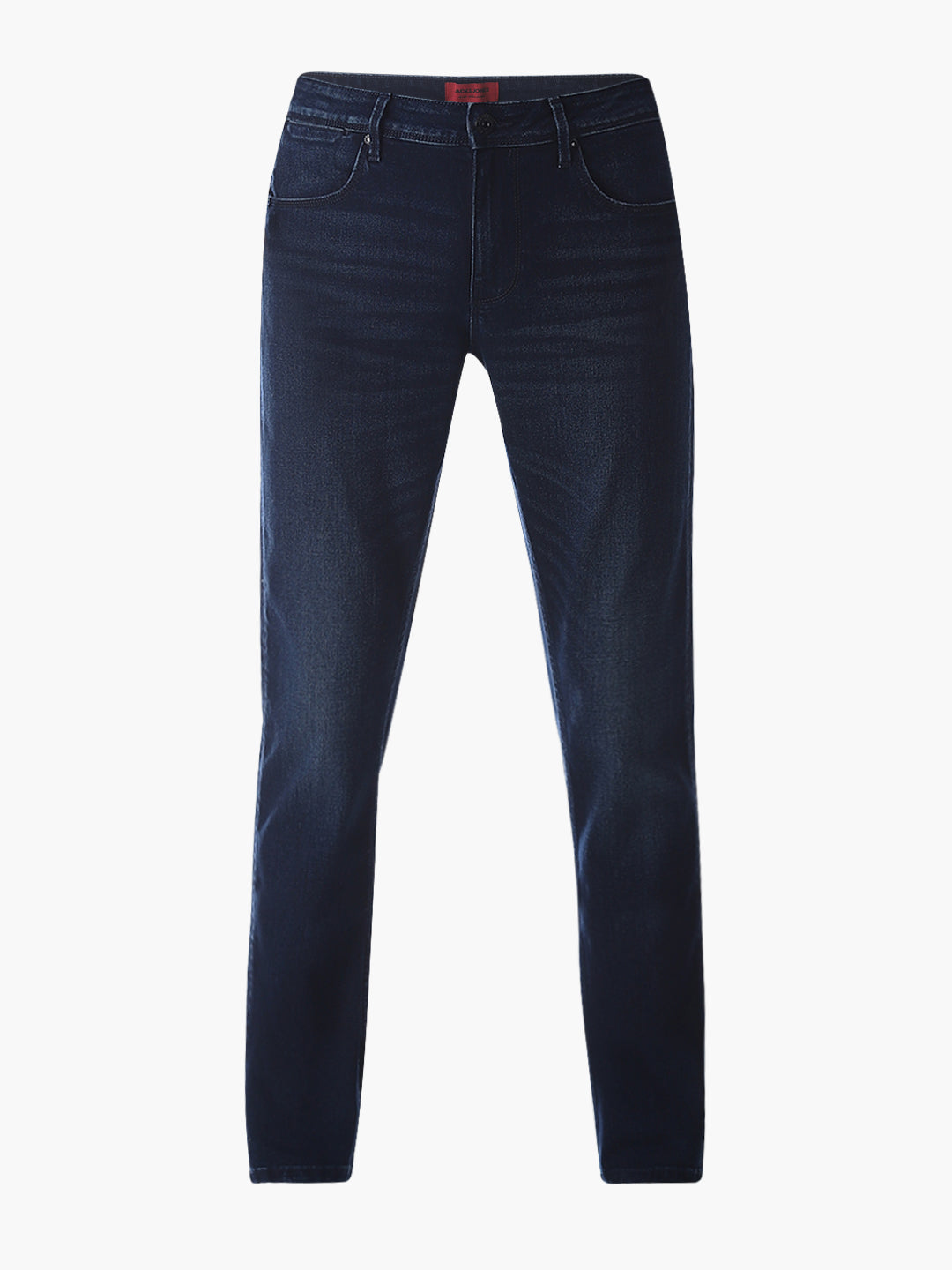 Washed Glenn Slim Fit Jeans - Dark Blue