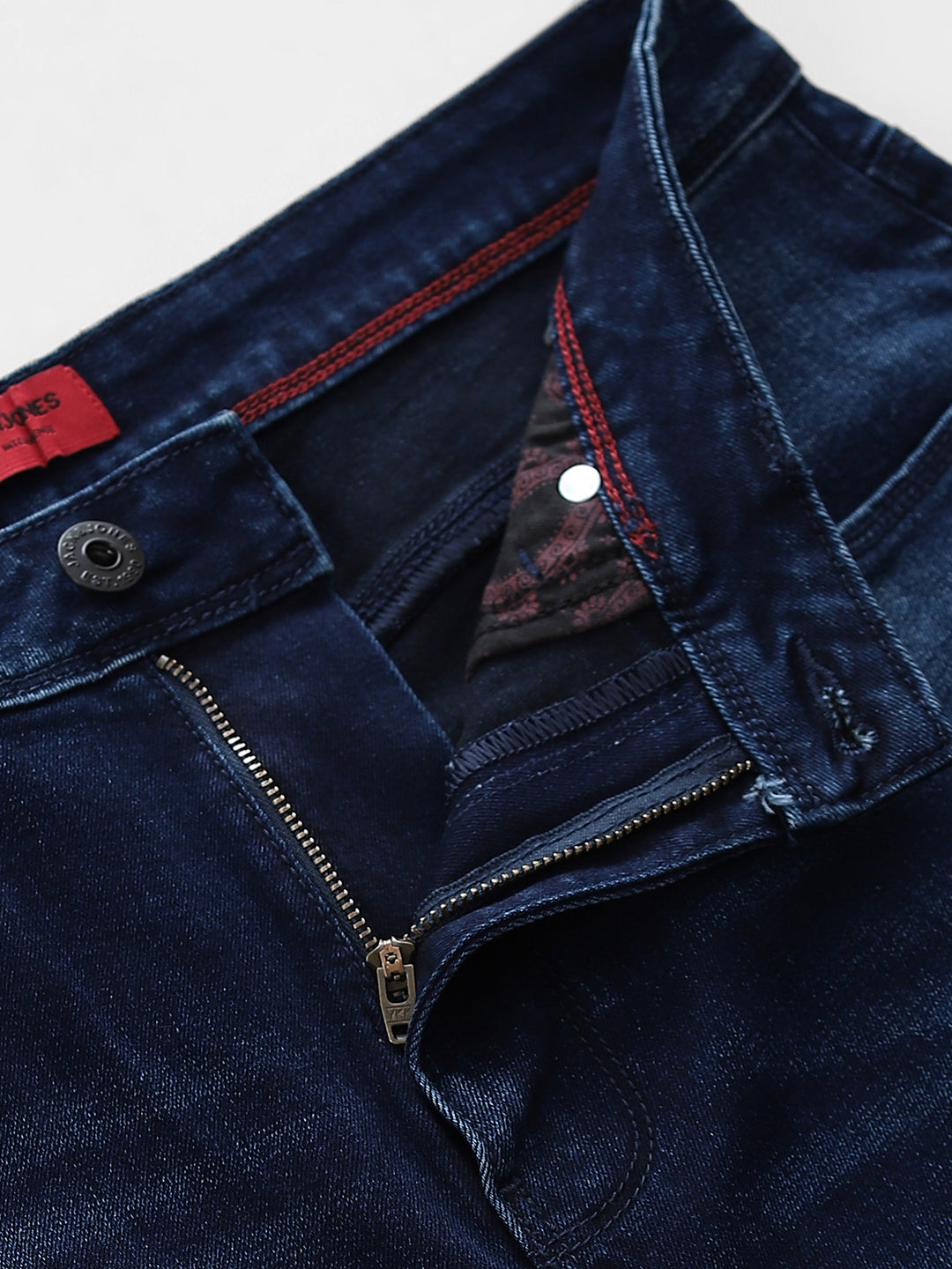 Blue Mildly Washed Cliff Bootcut Jeans