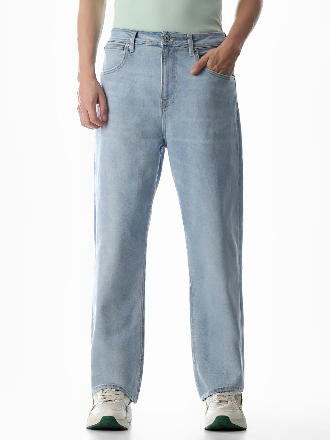Light Blue Dario Loose Fit Jeans - 28/30