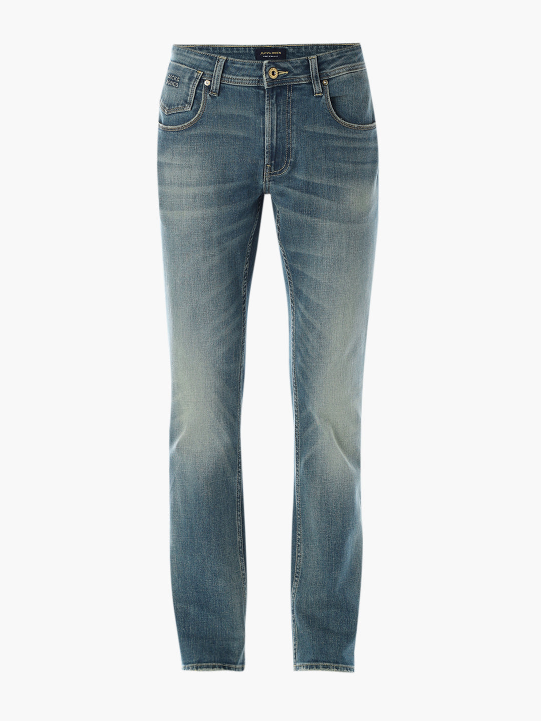 Washed 5 Pocket Regular Fit Jeans