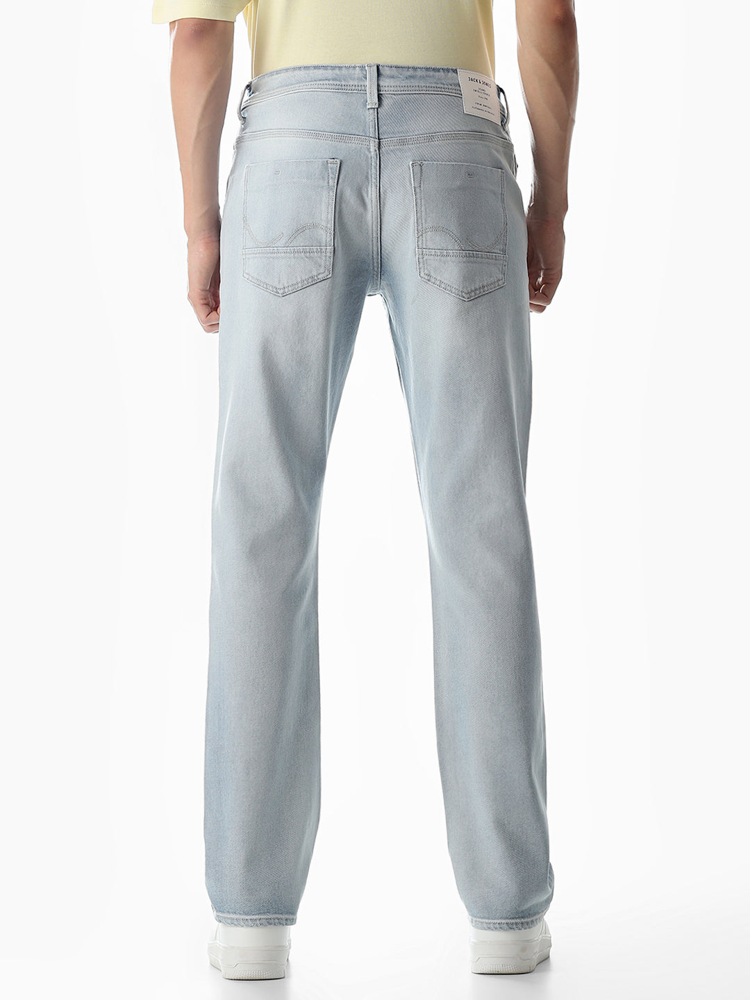 Mildly Distressed Clark Regular Fit Jeans