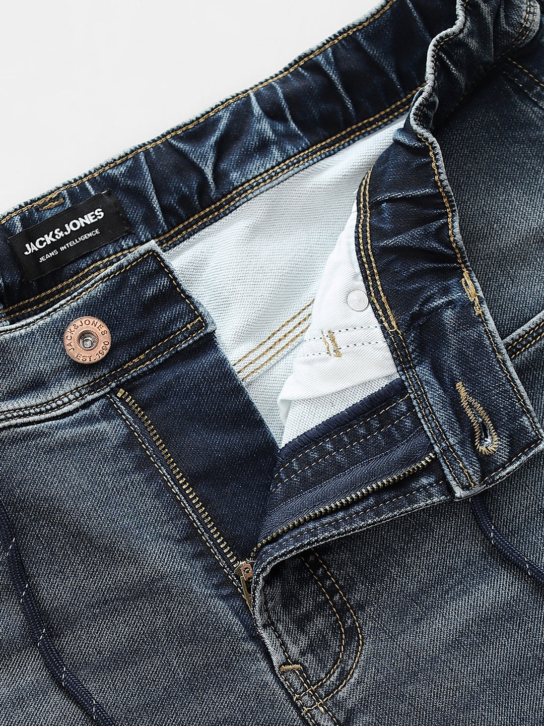 Mildly Washed Clark Regular Fit Jeans