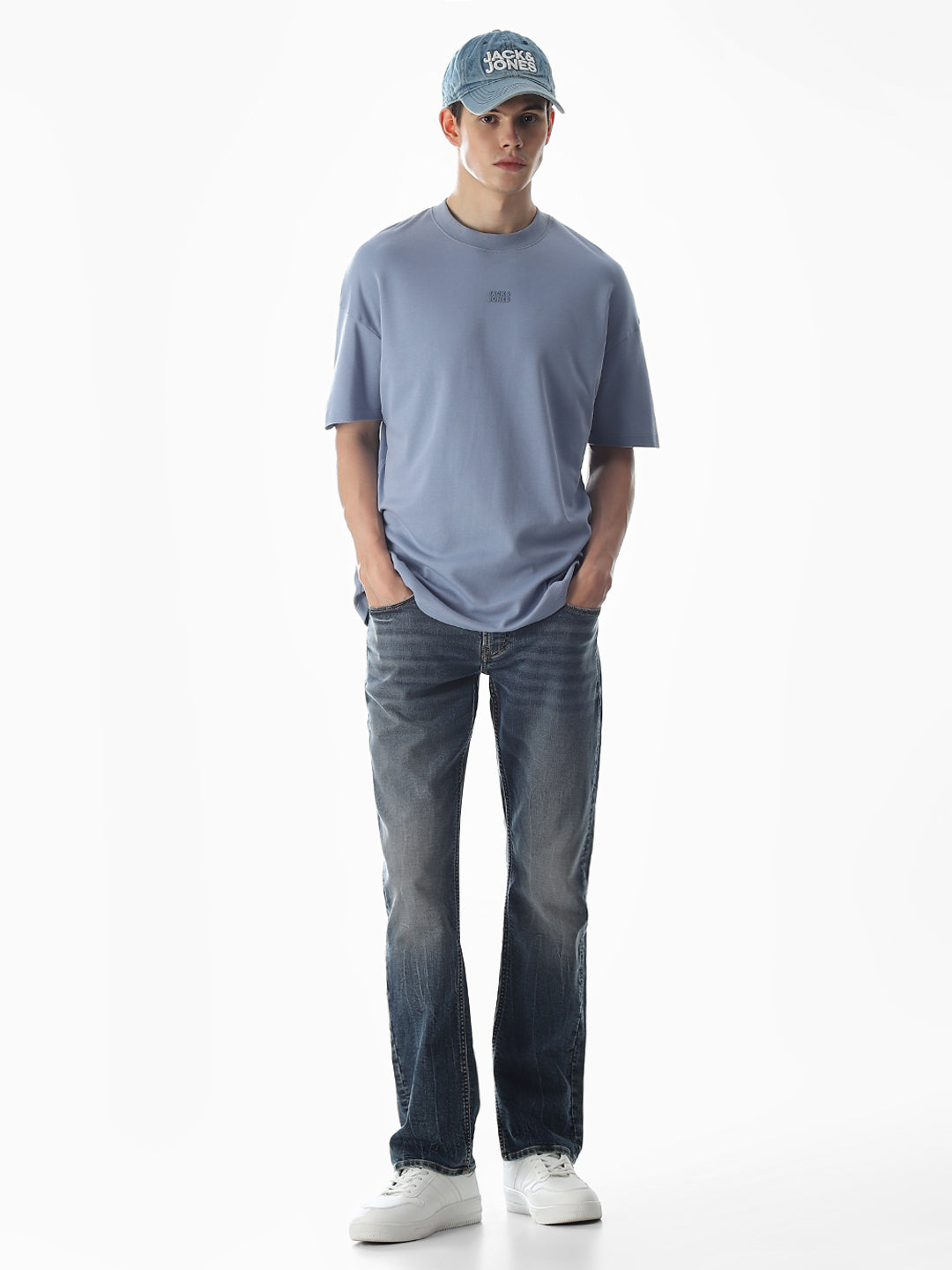 Mildly Washed Clark Regular Fit Jeans