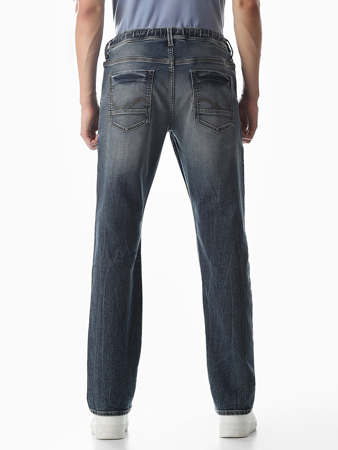 Mildly Washed Clark Regular Fit Jeans