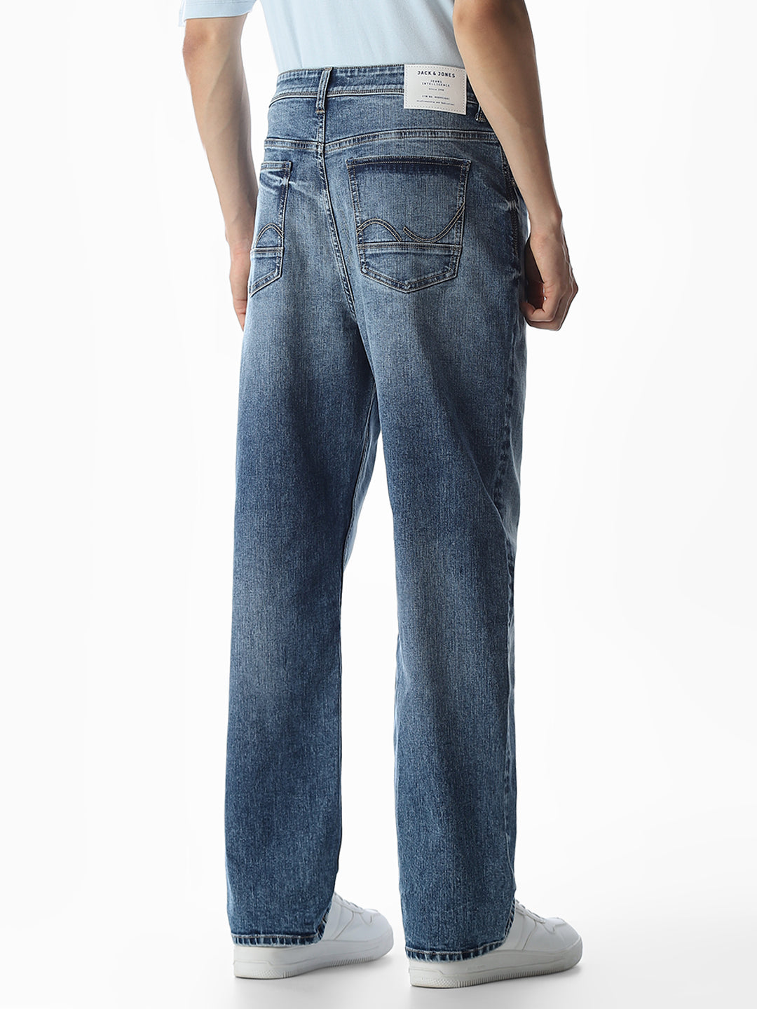 Blue 5 Pocket Dario Loose Fit Jeans