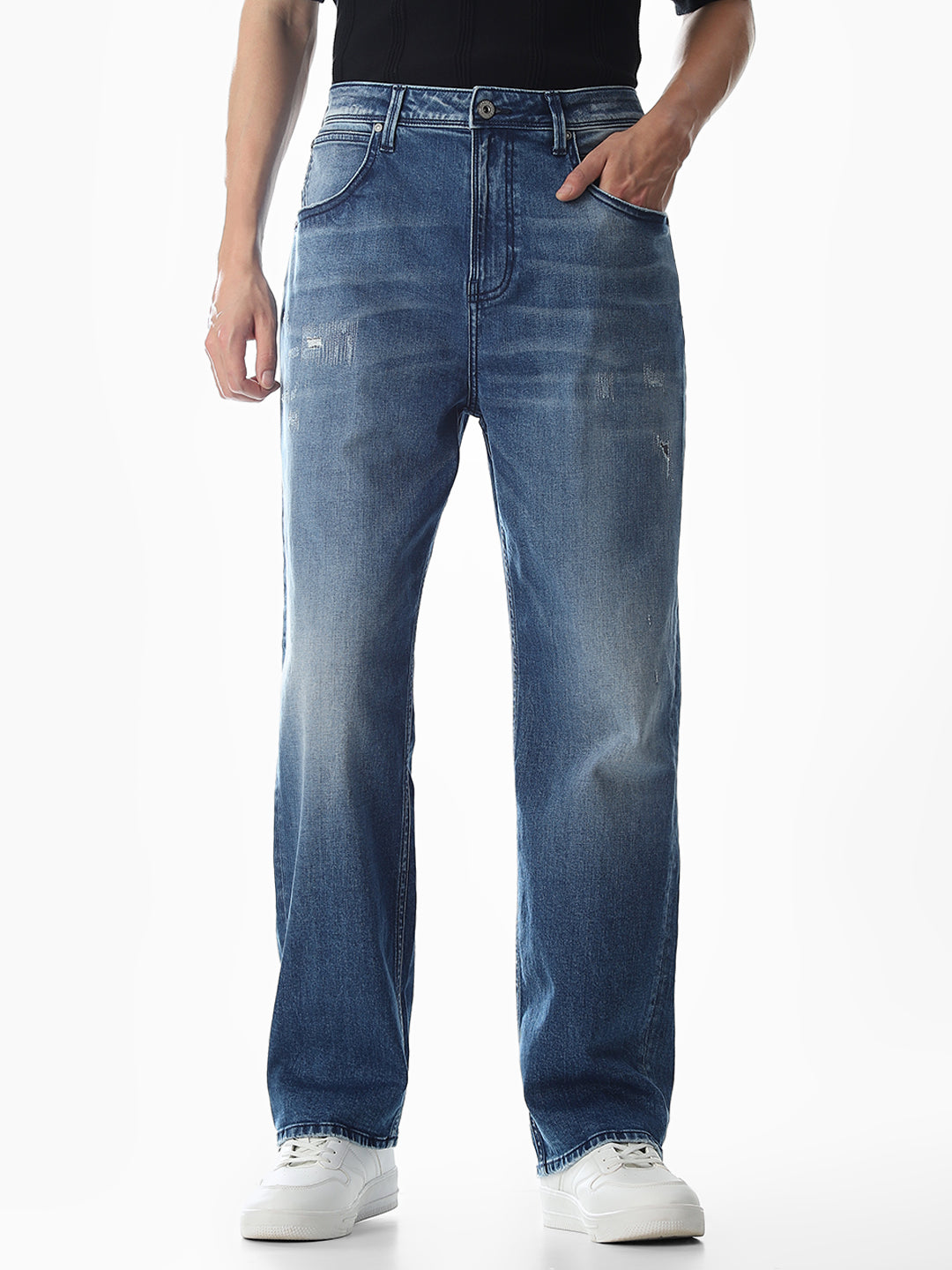 Blue Dario Loose Fit Jeans - 32/30