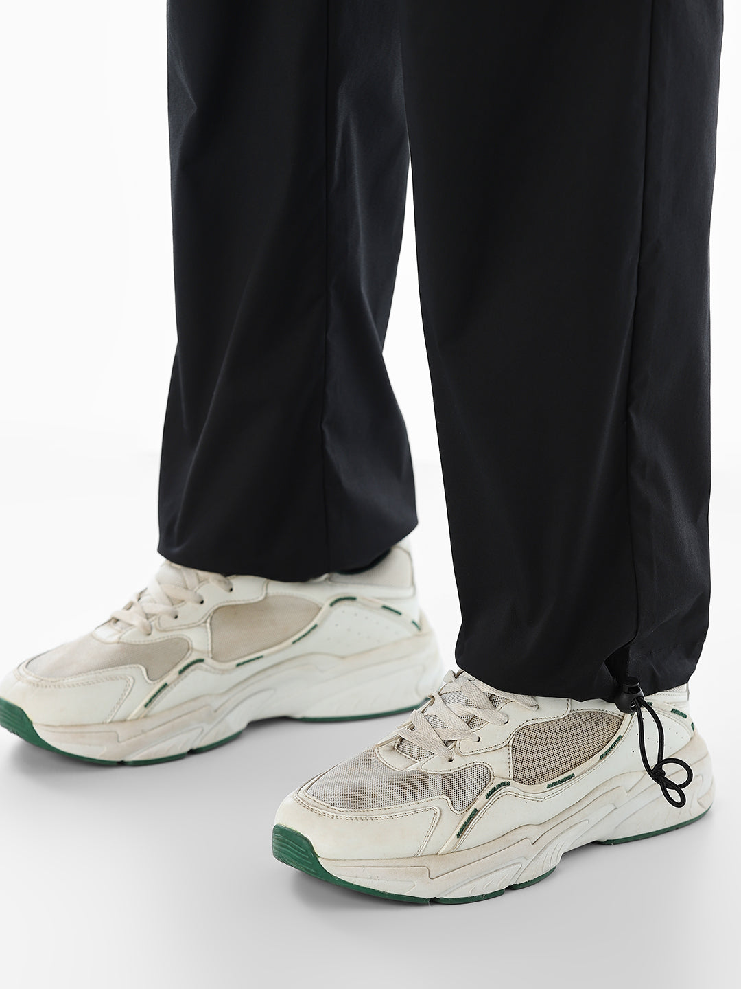Black Regular Fit Pants
