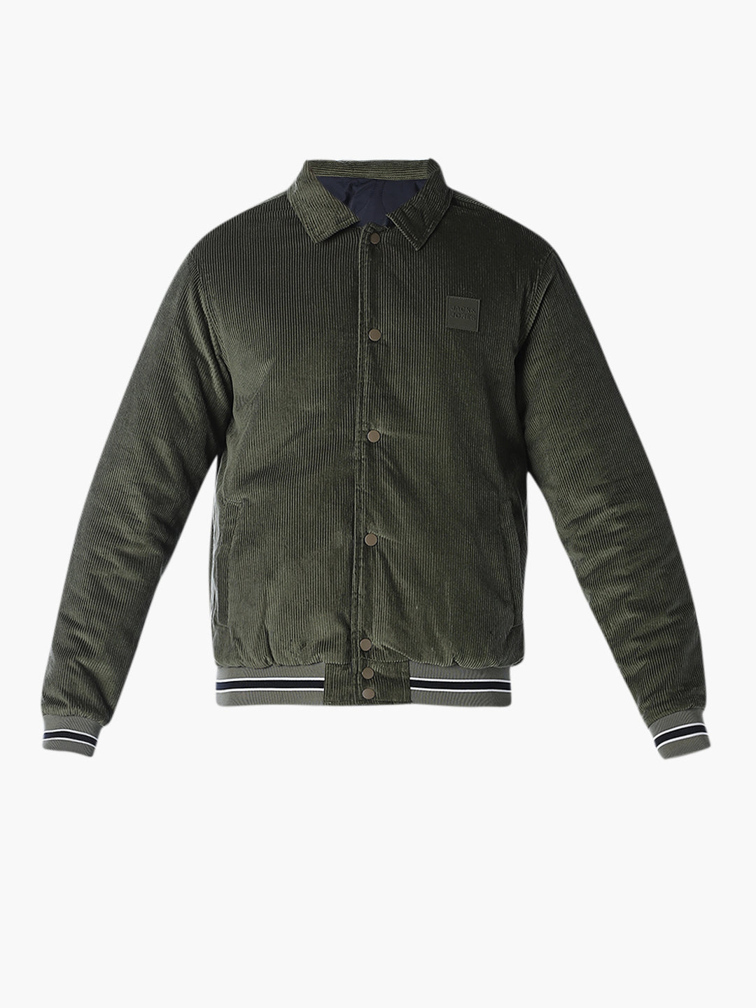 Reversible Corduroy-Quilted Jacket