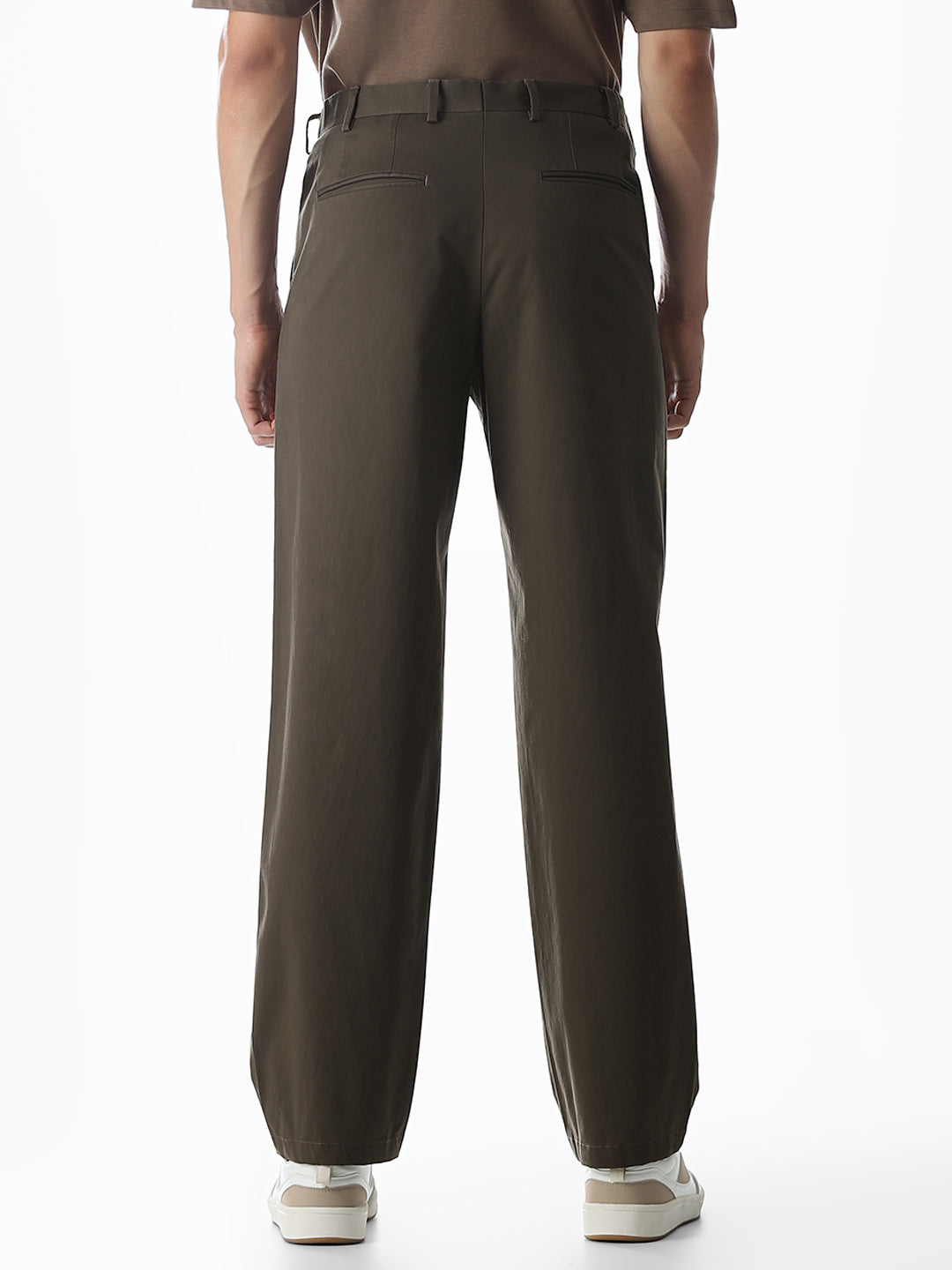 Regular Fit Mid Rise Pants