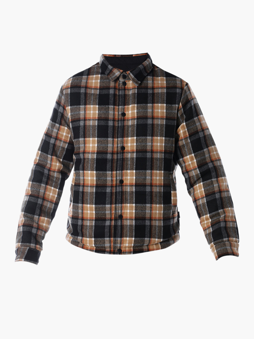 Black Printed Reversible Jacket