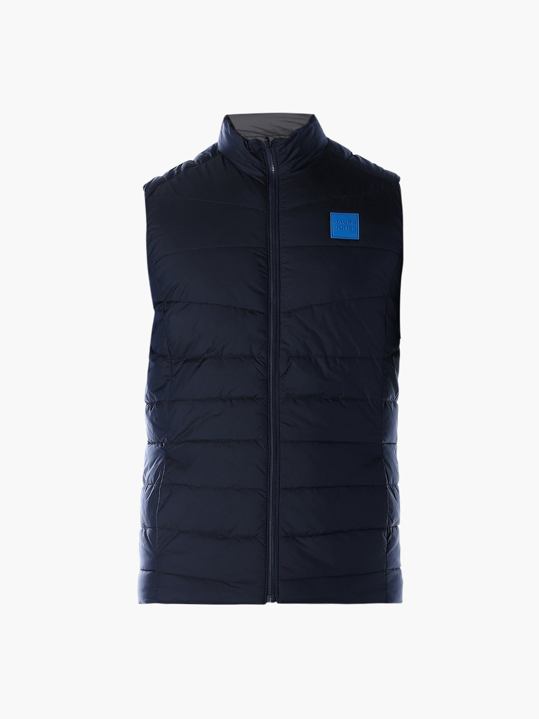Blue Reversible Puffer Vest