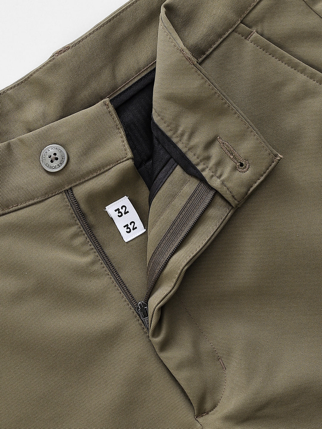 4 Pocket Non-Stretch Chino Pants - Green