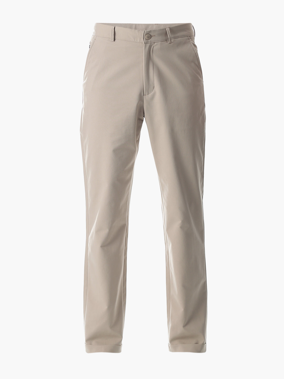 4 Pocket Non-Stretch Chino Pants - Beige