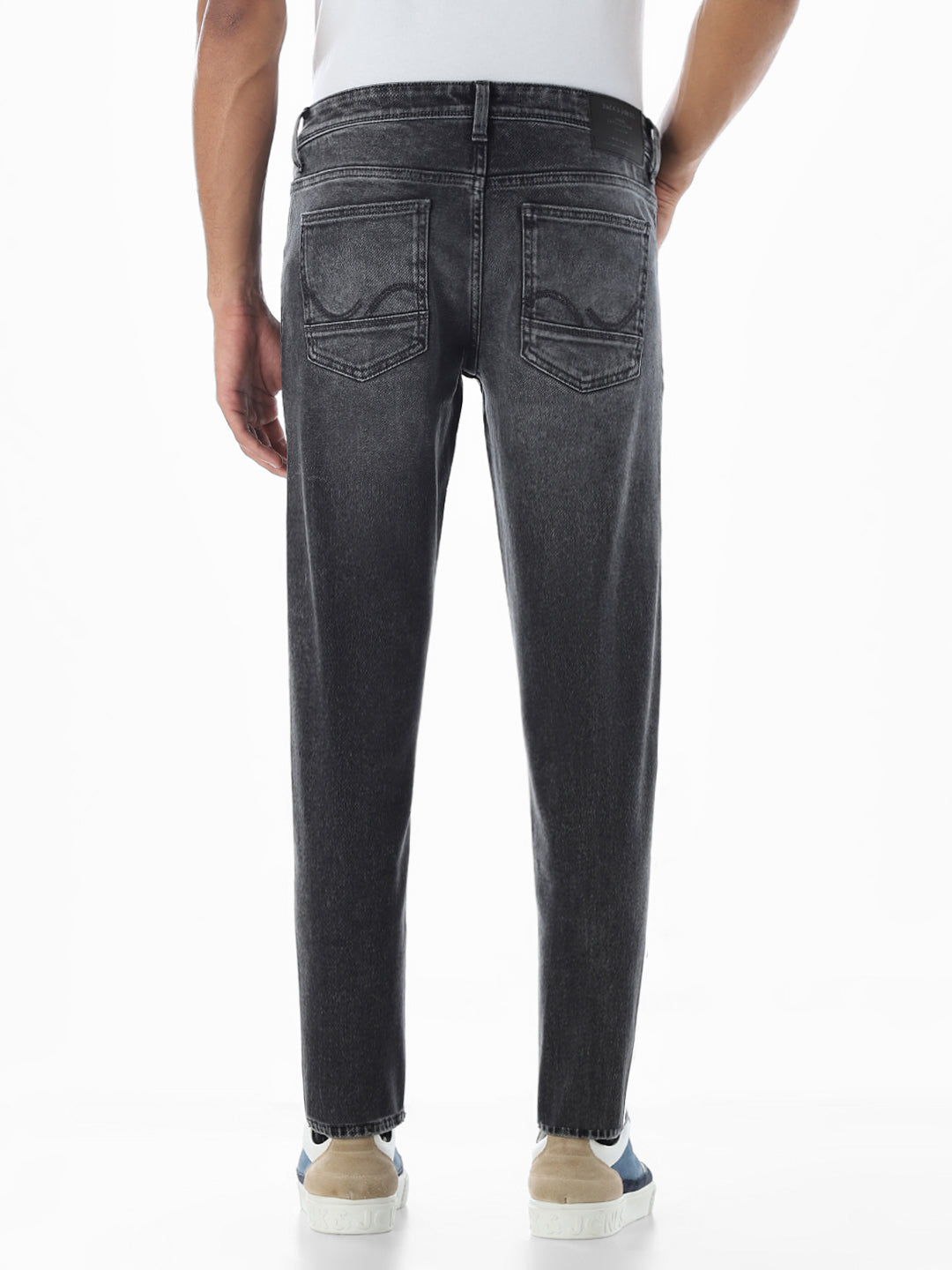 Dark Grey Glenn Slim Fit Jeans