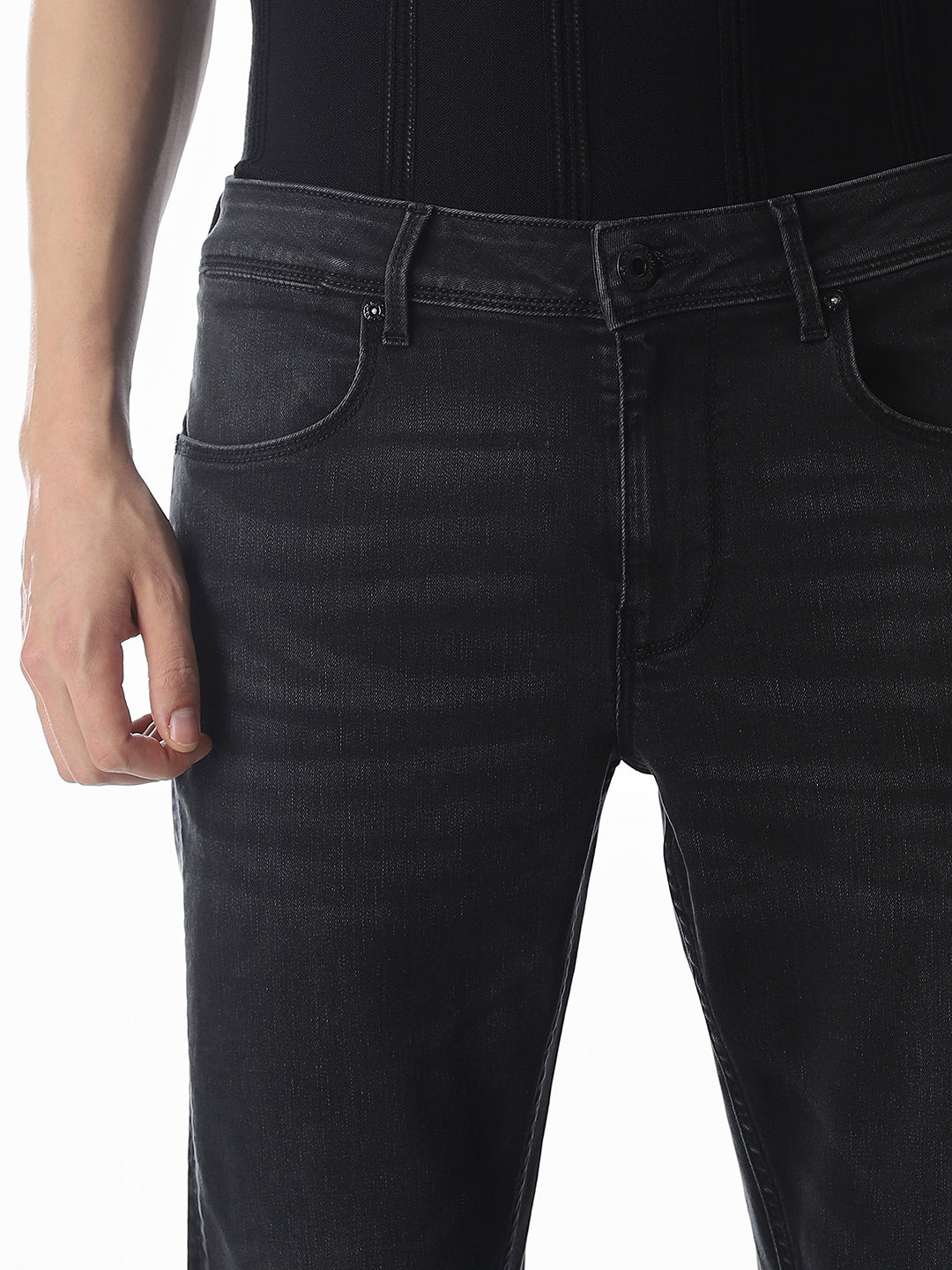 Glenn Slim Fit Jeans - Black