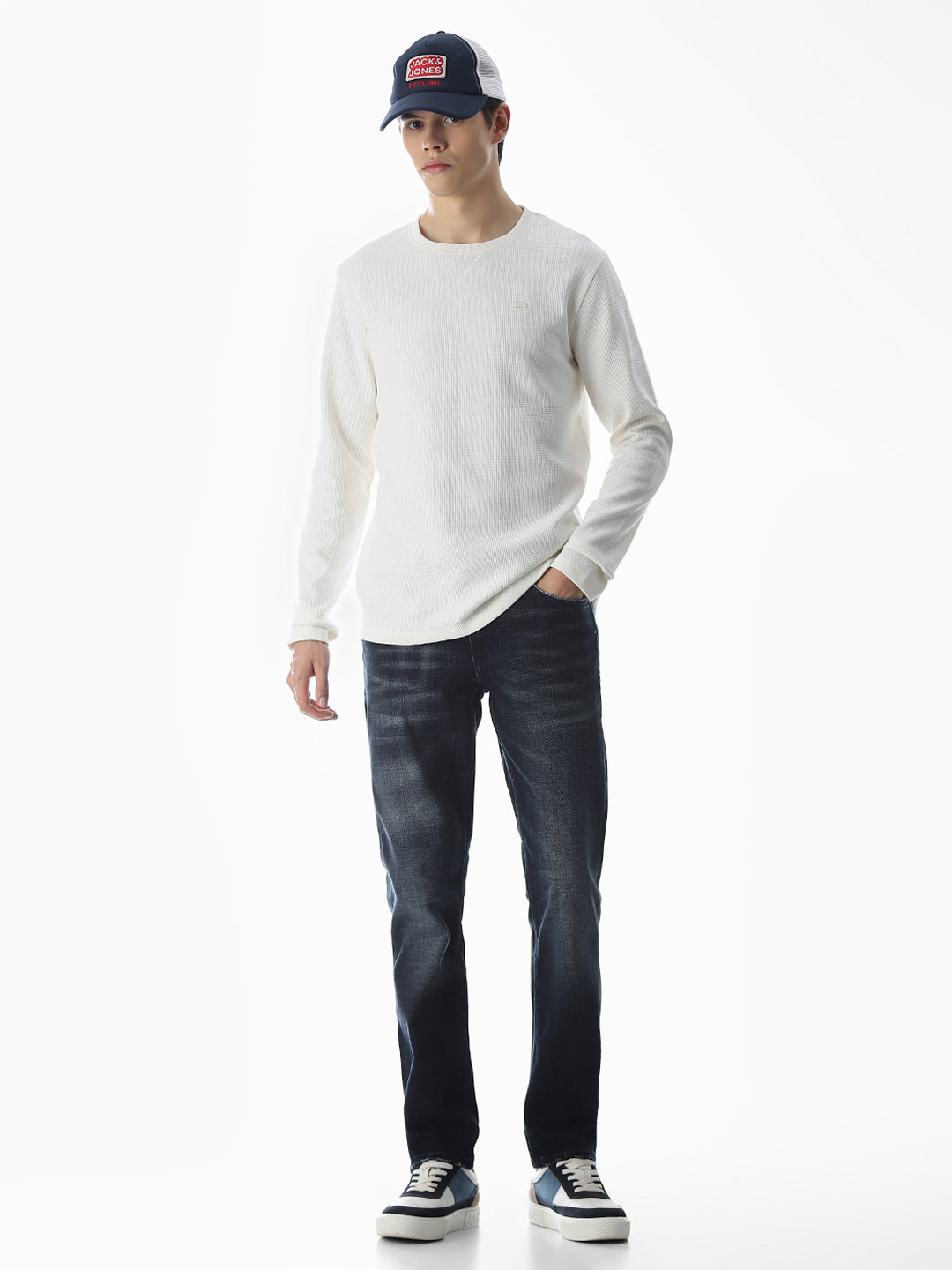 Washed Glenn Slim Fit Jeans